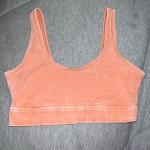 AERIE OFFLINE sports bra Orange size small